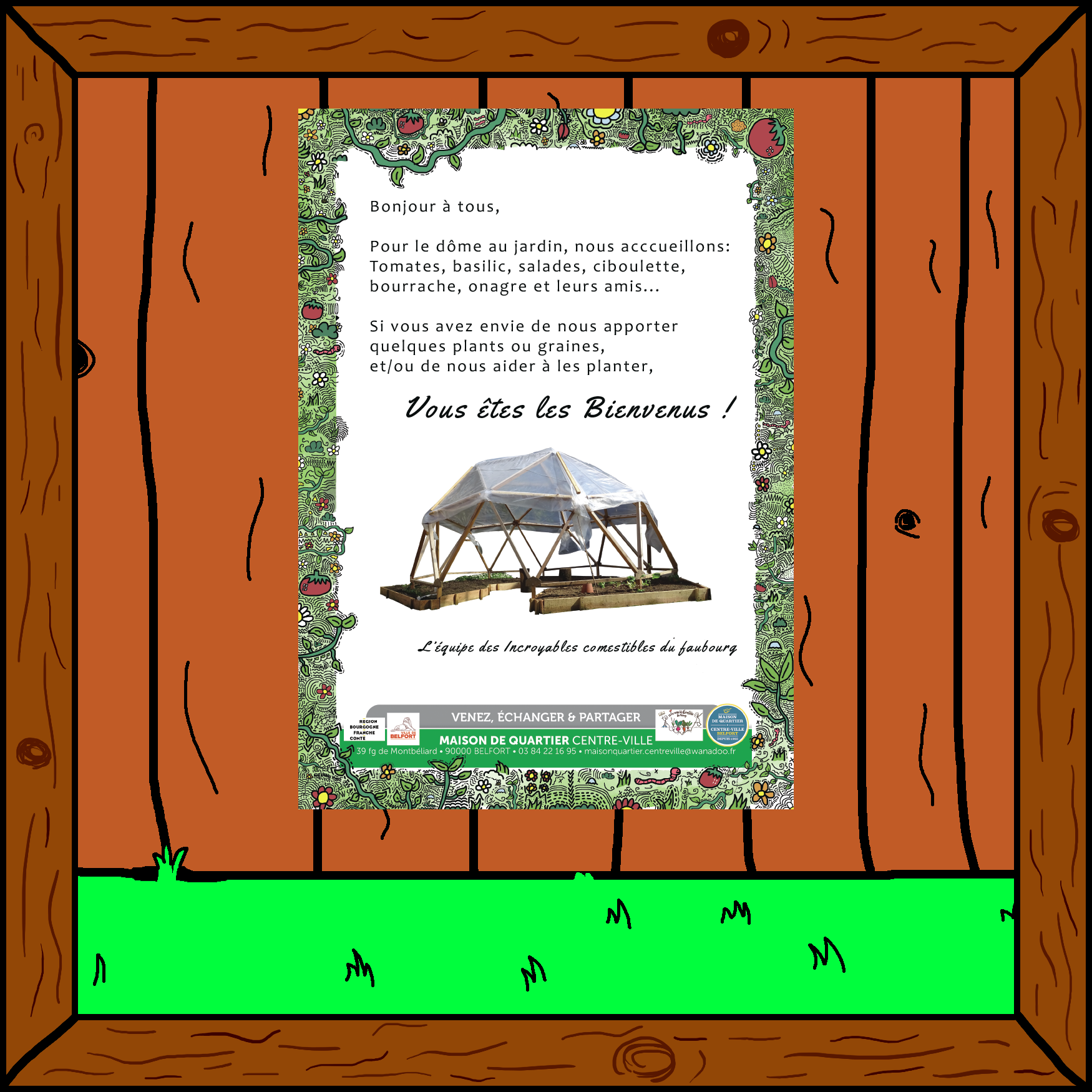 Garden Poster